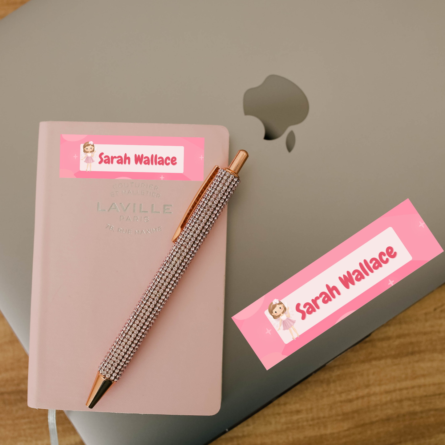 Fairy Personalised Labels – 20 Pack