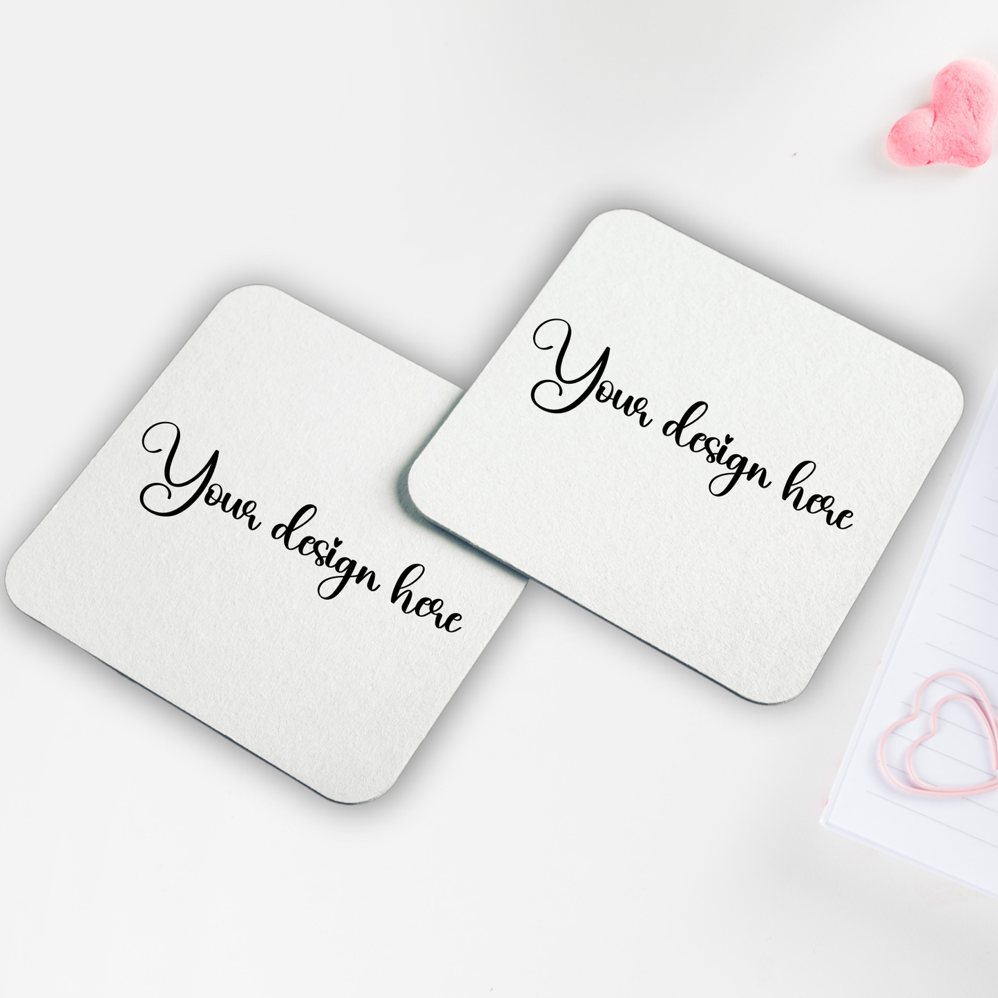 Custom 9cm Square Coaster