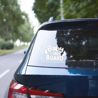 Baby on Board Vinyl Decal