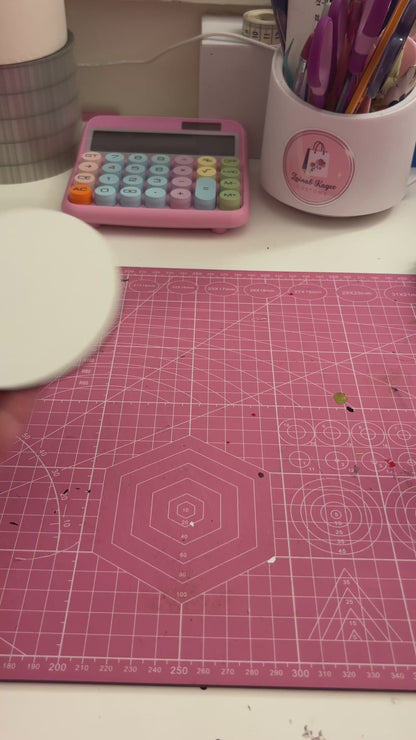 Purple Butterfly and Floral Wedding Coaster